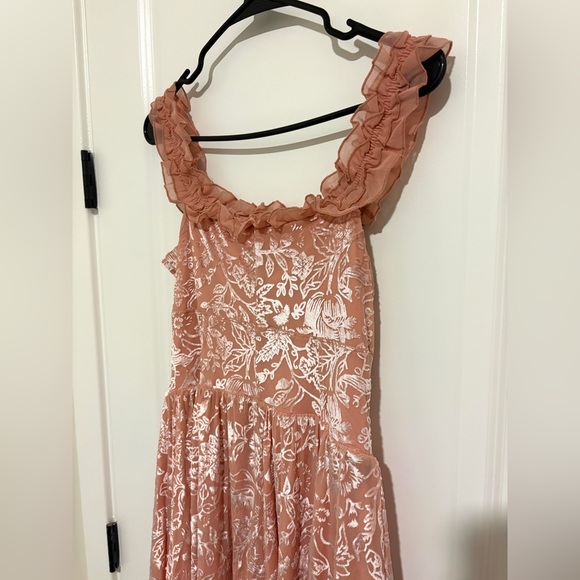 Urban Outfitters Mini Rose Pink Dress, Size Large, Formal, Cocktail Party Dress - Picture 11 of 12